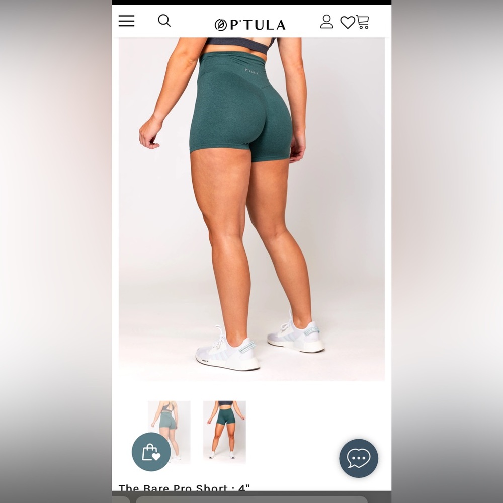 p’tula gym shorts
